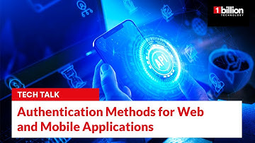 Tech Talk: Authentication Methods for Web and Mobile Applications by Tharukshi Wickramasinghe