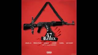 Watch Anuel Aa 47 Remix feat Nengo Flow Farruko Casper Darell Bad Bunny Lil Geniuz  Sinfonico video