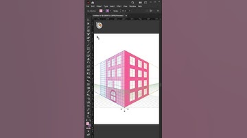 🎯 How to Use Perspective Grid Tool in Illustrator | Quick Tutorial #Shorts #illustrator #grapic