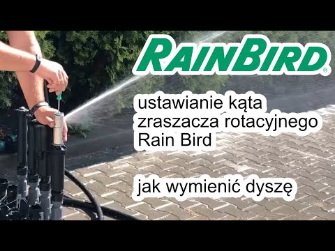 Wideo: Jak wyregulować głowicę zraszacza hydrodeszczowego?