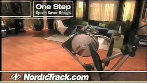 Video - The Nordic Track Space Saver Plus Elliptical at Home