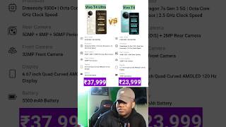 Vivo T4 Ultra Vs Vivo T4 Comparison