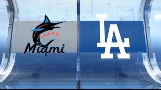 MLB Highlights Miami Marlins vs Los Angeles Dodgers - August 21 2022