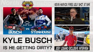 Is Kyle Busch Going Dirty? | Kevin Harvick Fires Brutally Honest Shot at SHR