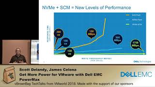 VMworld 2018 Scott Delandy, James Celona - Get More Power for VMware with Dell EMC PowerMax