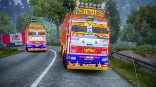 Indian Truck Driving on Narrow Roads | Euro Truck Simulator 2 screenshot 5