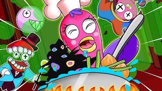 Catch & Cook A Kaufmo Abstracted 🤡 - The Amazing Digital Circus Cooking Skills - Mukbang Animation