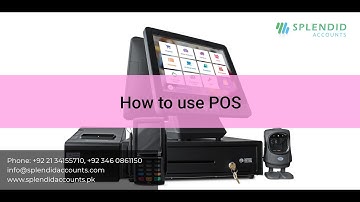 How to use Point of Sale (POS) in Splendid Accounts