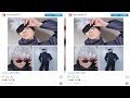 叶恭子が「呪術廻戦」五条悟に変身!コスプレ写真が公開に