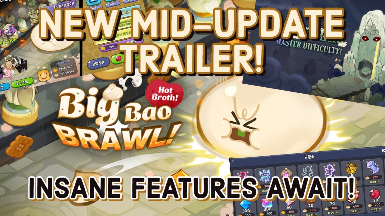 BIG Bao Brawl Mid-Update🥟 | NEW Trailer! | Cookie Run: Kingdom