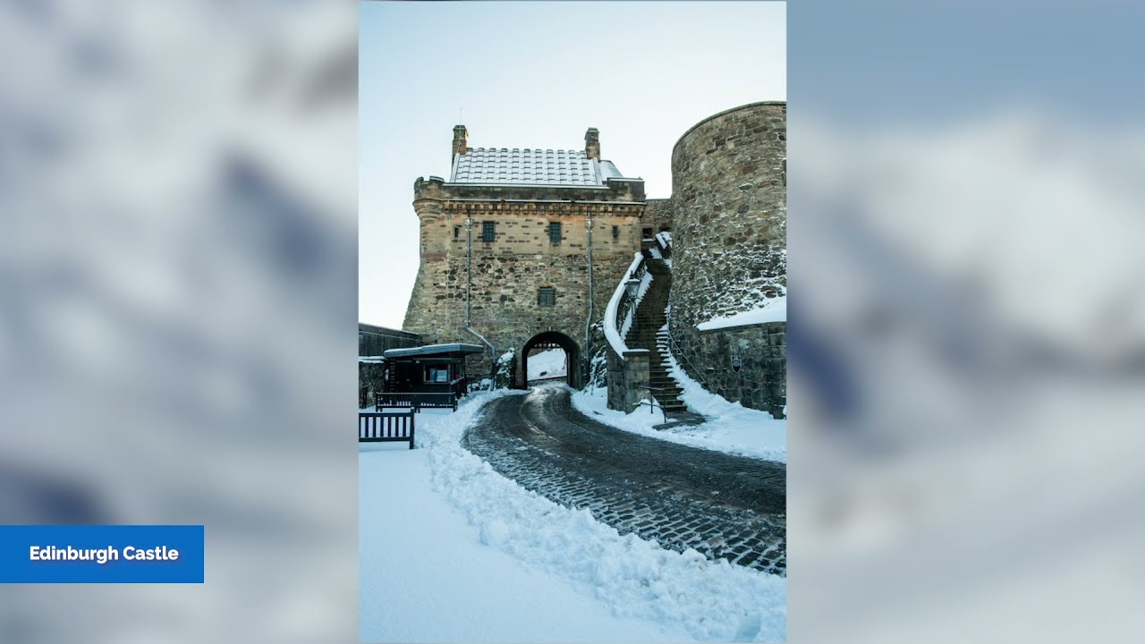Be Inspired : Instagramable Castles in the Snow in Scotland