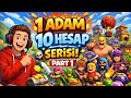 1 ADAM 10HESAP KLAN Savaşı