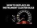 Mercedes-Benz W210 Replace Instrument Cluster Bulb