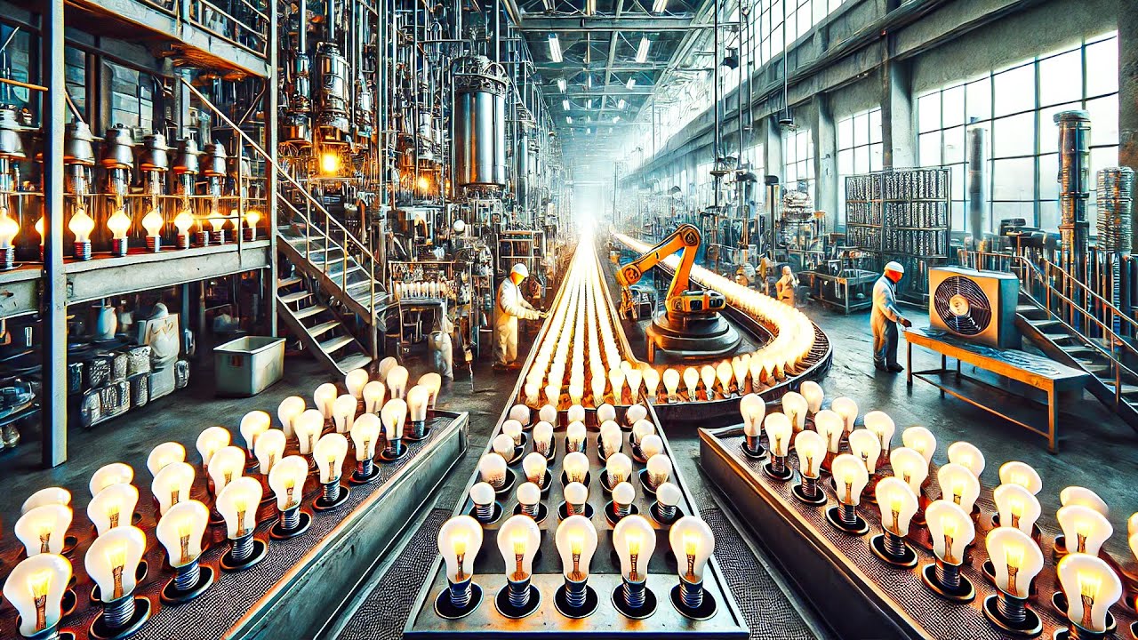 Light Bulbs are Made of What? | Lightbulb Factory Process Explained
