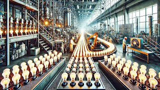 Light Bulbs are Made of What? | Lightbulb Factory Process Explained