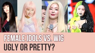 Wearing WIG - Female idols look like Goblin or Fairy?