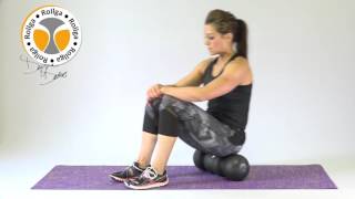 How to foam roll your Glutes - Rollga Foam Roller
