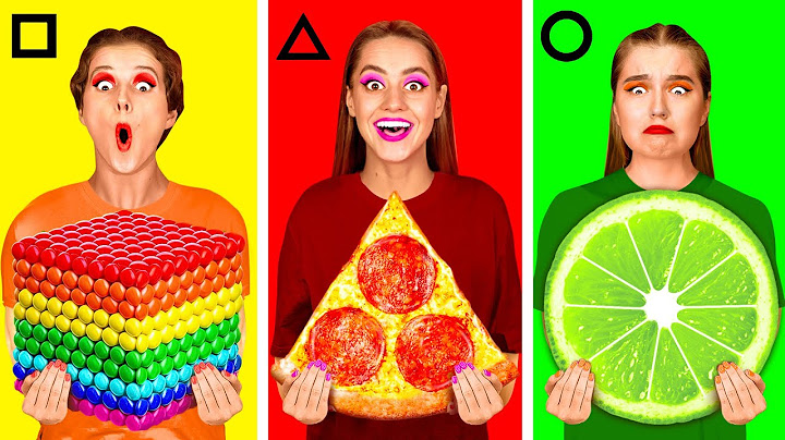 Geometric Shape Food Challenge | Edible Battle by DaRaDa Challenge