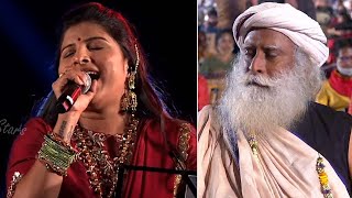 Singer Mangli Outstanding Performance | Maha Shivaratri 2021 | Sadhguru | Manastars