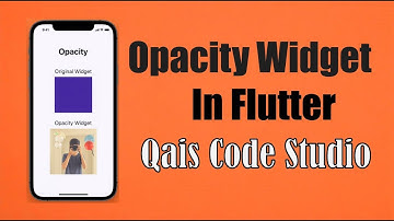 Flutter Opacity Widget | Transparent UI with Images & Containers (Beginner to Advanced)