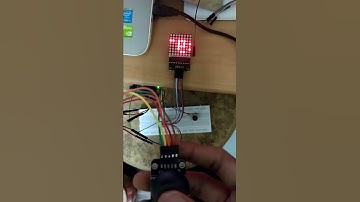 Final project {snake game with 8x8 matrix and joystick controller with buzzer}