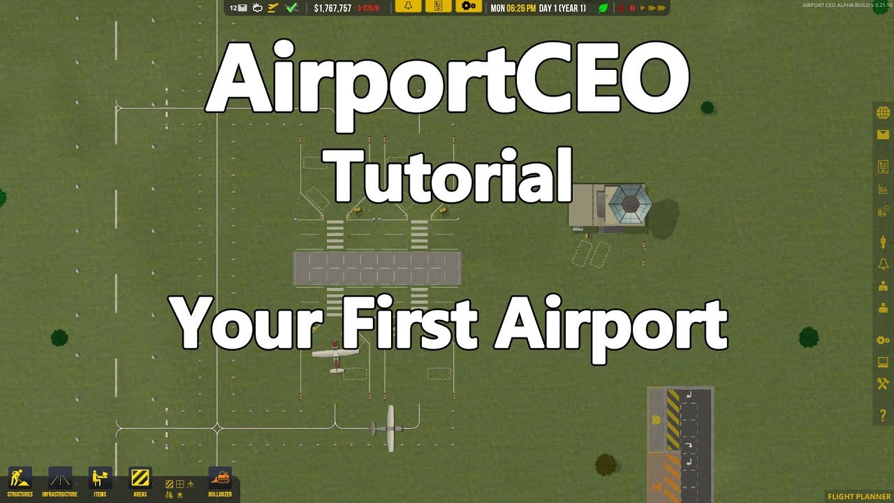 AirportCEO Tutorial | Starting an Airport
