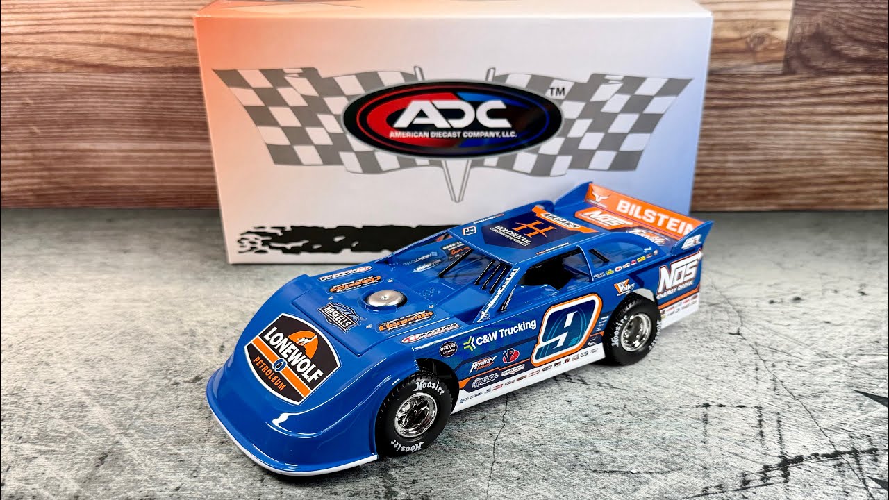 REVIEW: Nick Hoffman 2025 NOS 1/24 ADC Dirt Late Model Die-cast