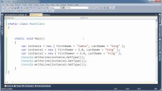 C# - Compiler Generated Anonymous Types Are Generic