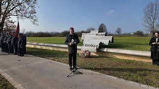 Nagovor ob spomeniku: mufti mag. Nevzet Porić, Islamska skupnost Slovenije