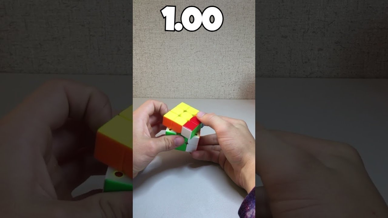You have have been doing the 3x3 cube wrong.