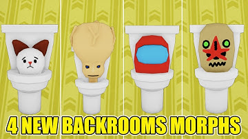 [UPDATE 459] New backrooms morphs! Roblox! How to get all morphs?