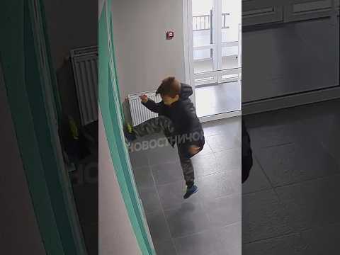 😆 Камера в подъезде творит чудеса! | Новостничок