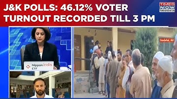 Jammu & Kashmir Assembly Polls: Phase 2 Polling Underway; 46.12% Voter Turnout Recorded Till 3 PM
