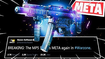 the MP5 META is BACK in WARZONE! (Best MP5 Class Setup) - Cold War Warzone