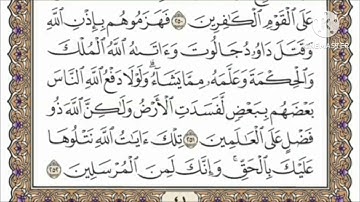 صفحة 41 من القرآن الكريم مكررة 10 مرات بصوت الشيخ فارس