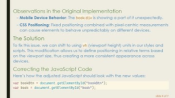 Fixing div Visibility Issues on Scroll