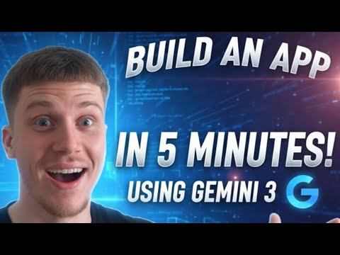 I built an App in 5 minutes with Gemini 3 (No Coding Needed) - YouTube