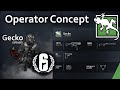 Operator Concept (Gecko, Defender) / RainbowSixSiege