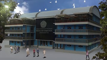 3D Artist The Building of SMK Media Informatika