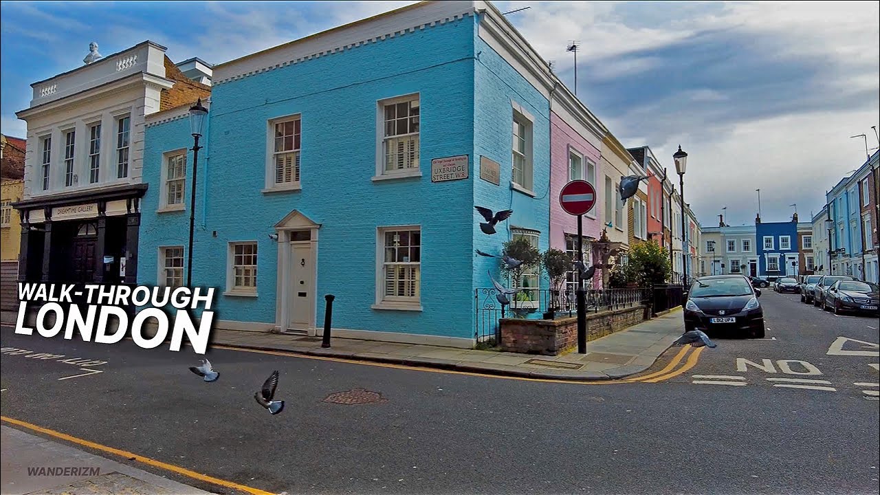 Play: LONDON Walk: a 47-minute stroll through Notting Hill and Holland Park