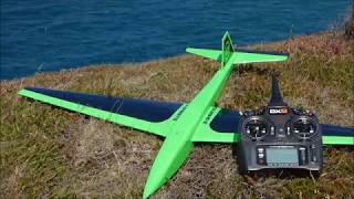 Own design Aerobatic glider Maiden Flight