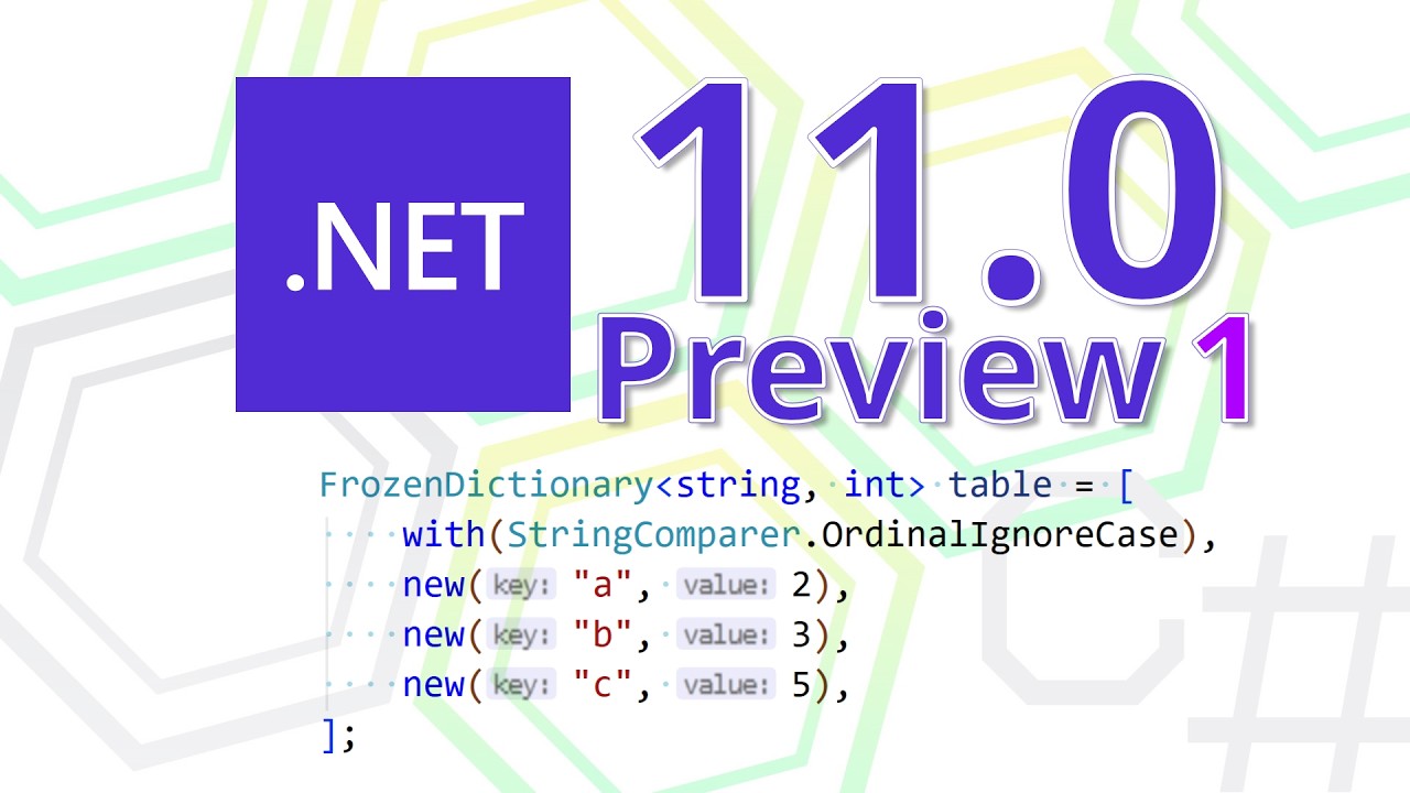 .NET 11 Preview 1 - YouTube