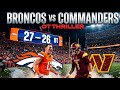 🔥 Broncos vs Commanders | OT Thriller Review 🏈⚡️