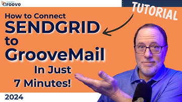 Learn how to connect sendgrid to groovemail in just 7 minutes!