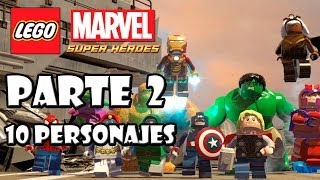 LEGO Marvel Super Heroes Guía - Desbloqueo de Personajes - Parte 2 - 10 Personajes