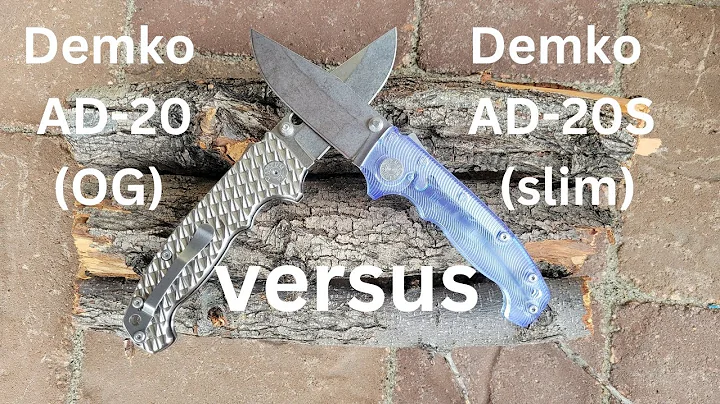 Demko Knives AD20 v. AD20S - BATTLE TO THE DEATH!