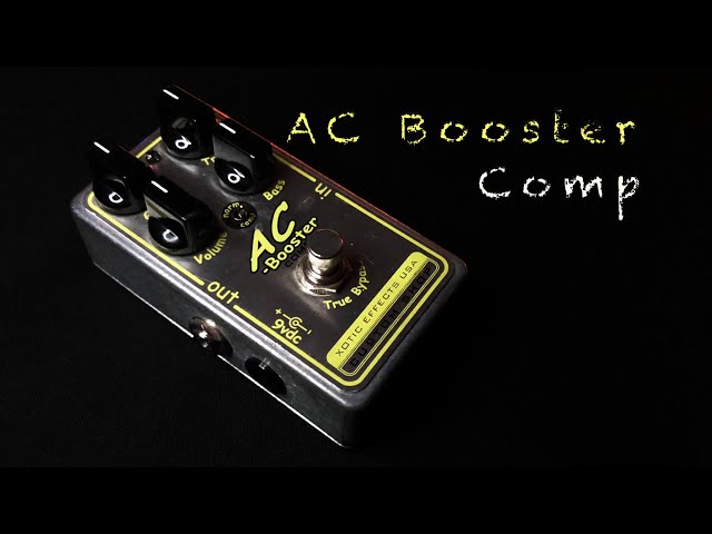 Xotic Custom Shop AC Booster Comp Demo