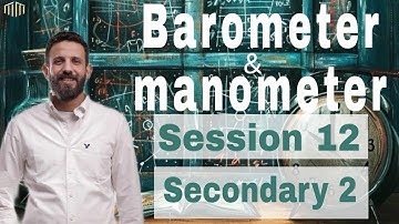 المحاضره الثانيه عشرphysics lecture 12unit 3 ch5(senior2 2026)فيزياءلغات تانيه ثانوي( Barometer&man)