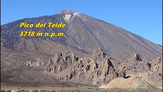 Wulkan Teide na Teneryfie (Pico del Teide, 3718 m n.p.m.), MARZEC 2020.