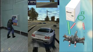 The 1997 Gaming PC goes up against some games from 1998-2001